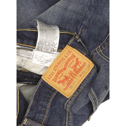 Levi's 511 Men Blue Straight Slim Stretch Jeans W32 L28