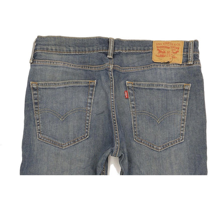Levi's 514 Men Blue Straight Slim Stretch Jeans W32 L32