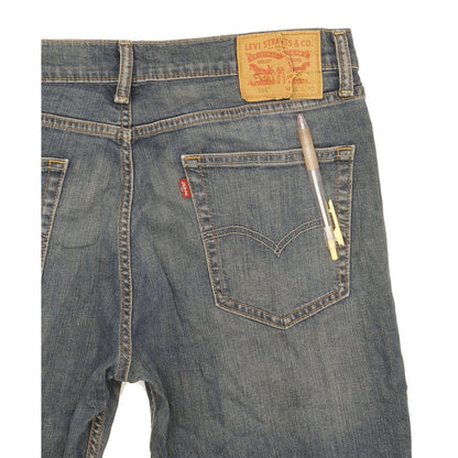 Levi's 514 Men Blue Straight Slim Stretch Jeans W32 L32