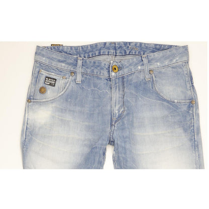 G-Star Men Blue Straight Regular Jeans W32 L32
