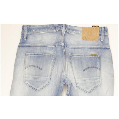 G-Star Men Blue Straight Regular Jeans W32 L32