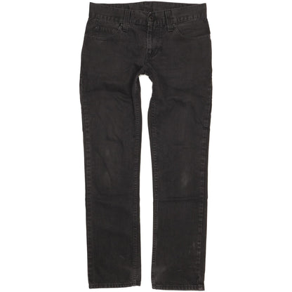 Levi's 511 Men Black Straight Slim Jeans W32 L32