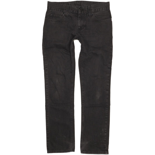 Levi's 511 Men Black Straight Slim Jeans W32 L32
