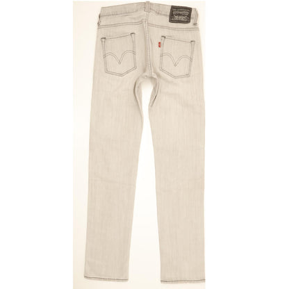 Levi's 511 Men Grey Skinny Slim Stretch Jeans W32 L32