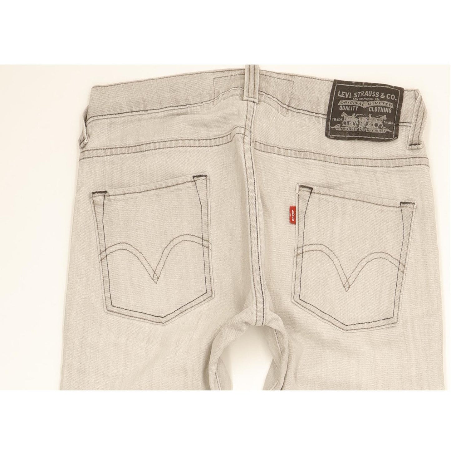 Levi's 511 Men Grey Skinny Slim Stretch Jeans W32 L32