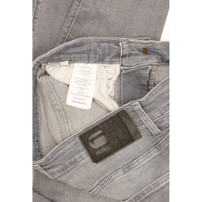 G-Star 3301 Deconstructed Women Grey Skinny Slim Stretch Jeans W30 L34