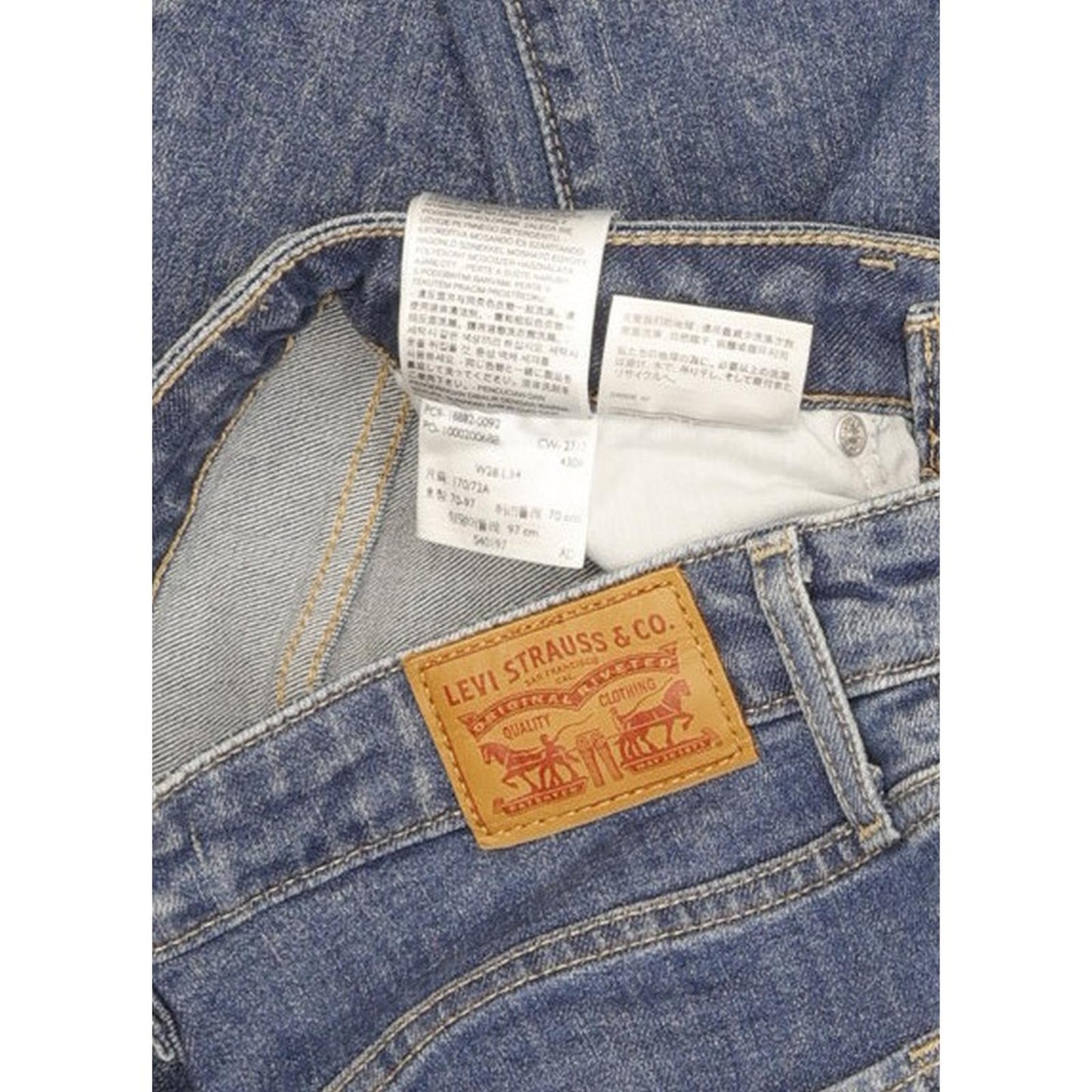 Levi's 721 Women Blue Skinny Slim Stretch Jeans W28 L34