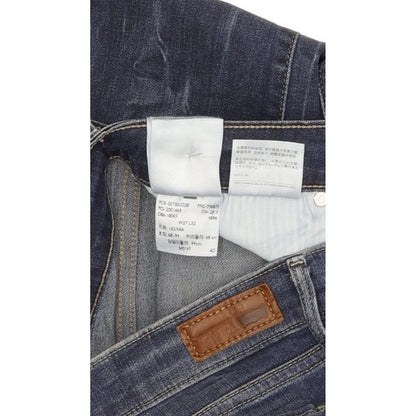 Levi's Demi Curve Women Blue Straight Slim Stretch Jeans W27 L32