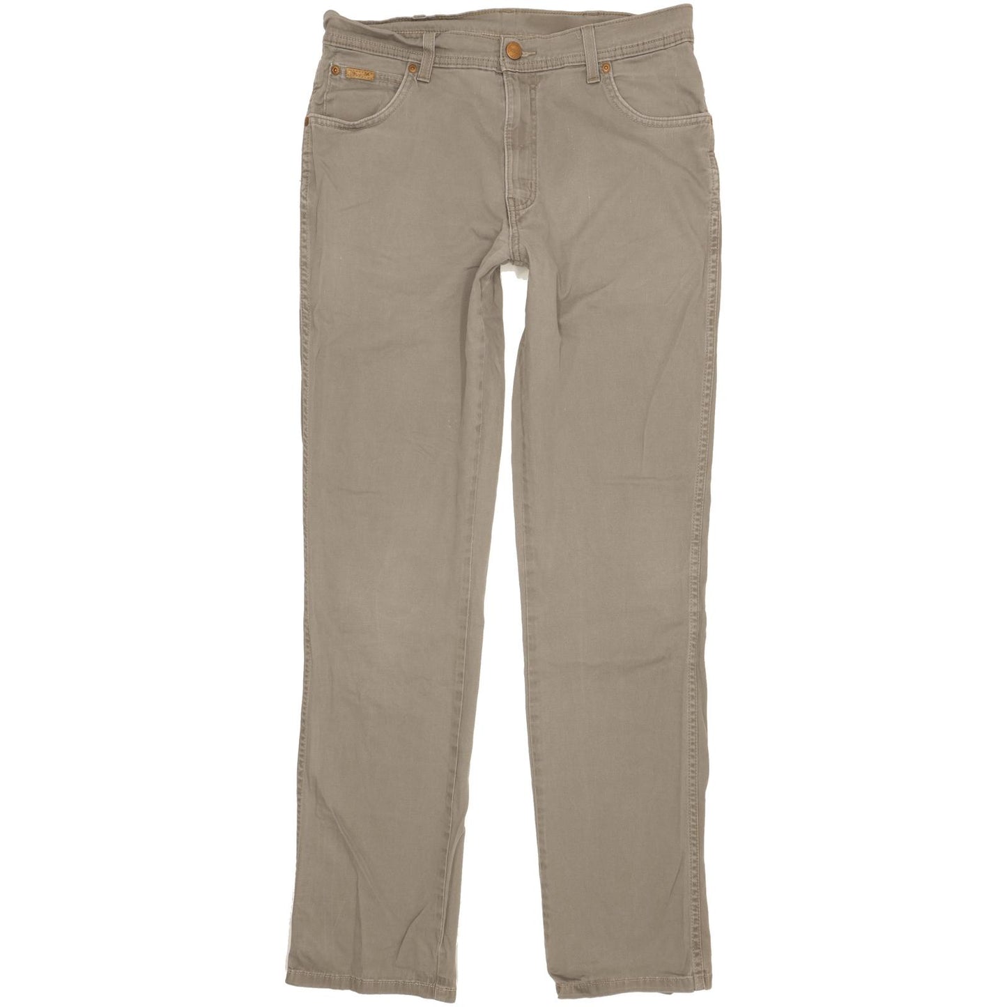 Wrangler Texas Men Grey Straight Regular Stretch Jeans W34 L34