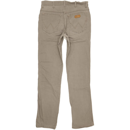 Wrangler Texas Men Grey Straight Regular Stretch Jeans W34 L34