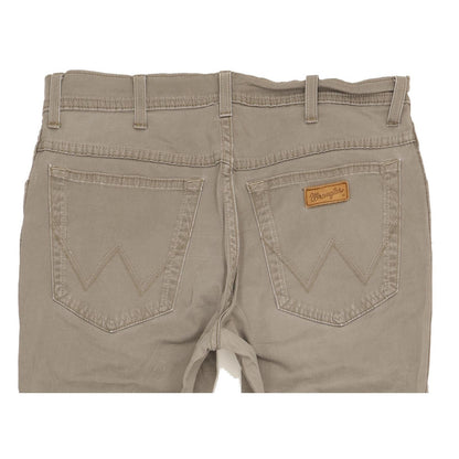 Wrangler Texas Men Grey Straight Regular Stretch Jeans W34 L34