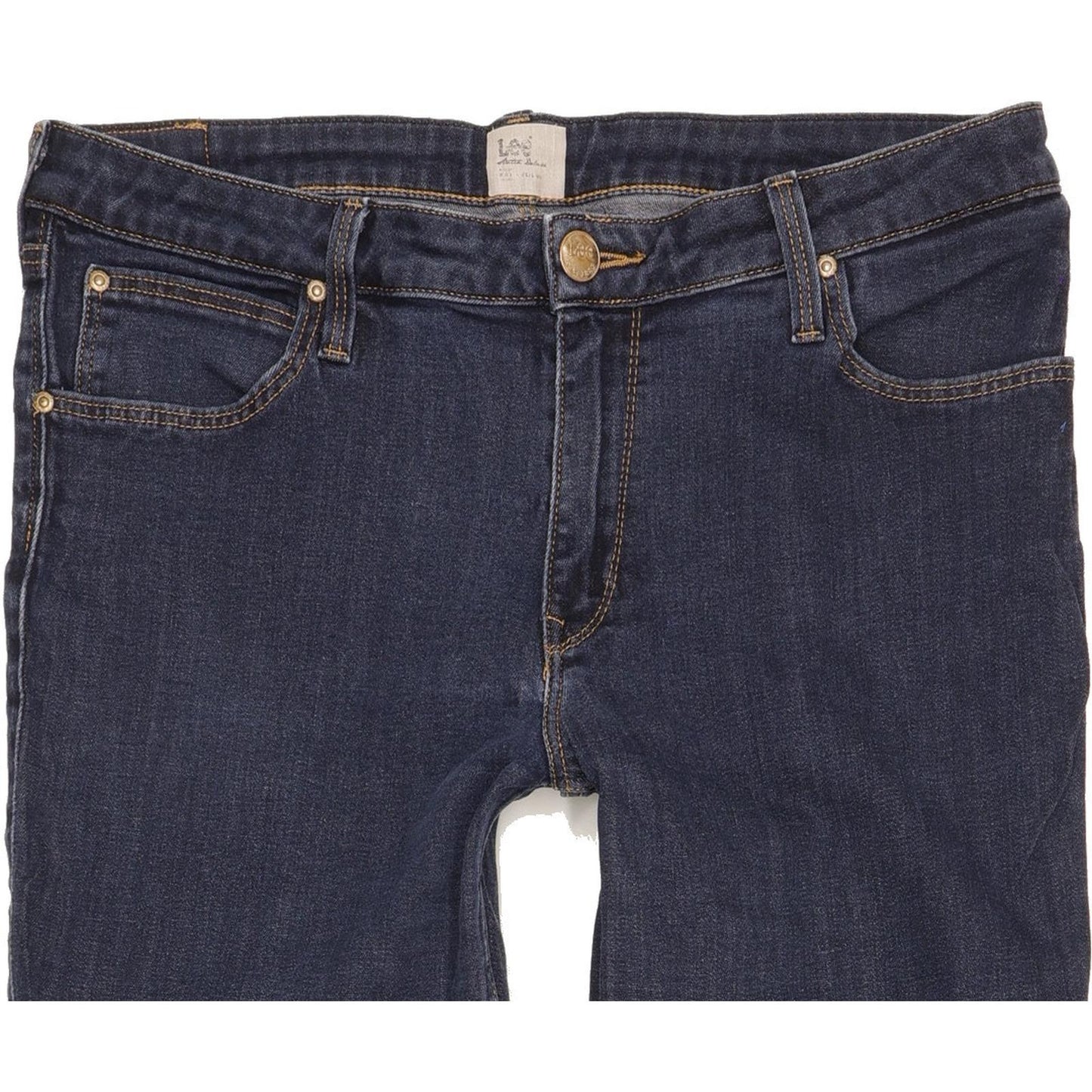 Lee Men Blue Straight Regular Jeans W30 L30