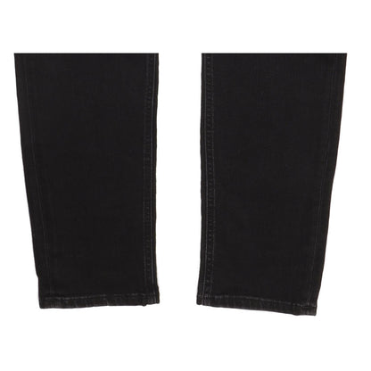 Lee Austin Black Straight Slim Stretch Jeans High Waisted W32 L33