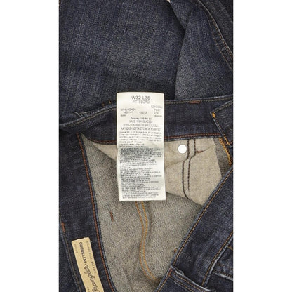Wrangler Pittsboro Men Blue Straight Regular Stretch Jeans W32 L32