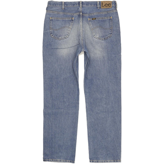 Lee Chicago Men Blue Straight Regular Jeans W38 L32