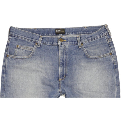 Lee Chicago Men Blue Straight Regular Jeans W38 L32
