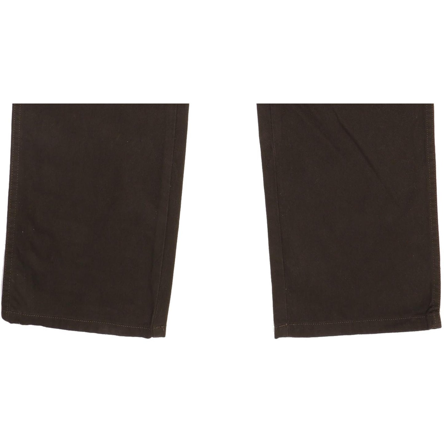 Wrangler Texas Men Brown Straight Regular Stretch Jeans W33 L32