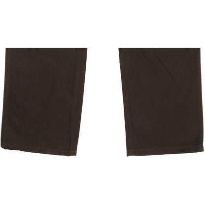 Wrangler Texas Men Brown Straight Regular Stretch Jeans W33 L32