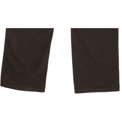 Wrangler Texas Men Brown Straight Regular Stretch Jeans W33 L32