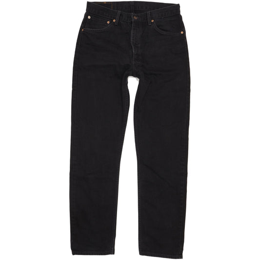 Levi's 521 Men Black Straight Regular Jeans W33 L33