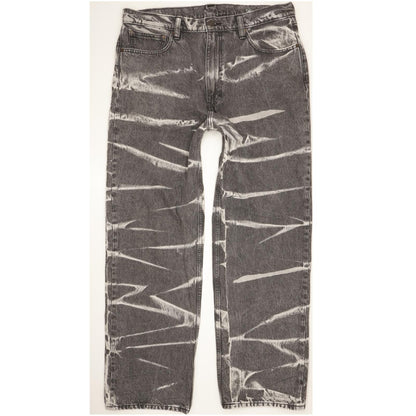 Levi's Men Grey Straight Regular Stretch Jeans W36 L31
