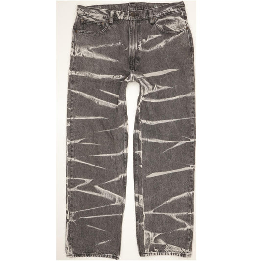 Levi's Men Grey Straight Regular Stretch Jeans W36 L31