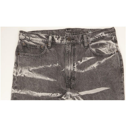 Levi's Men Grey Straight Regular Stretch Jeans W36 L31