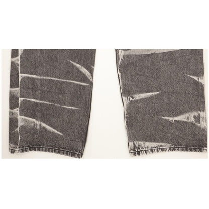 Levi's Men Grey Straight Regular Stretch Jeans W36 L31