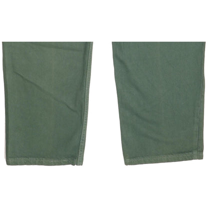 Levi's 550 Made in USA Men Green Tapered Relaxed Jeans W36 L32
