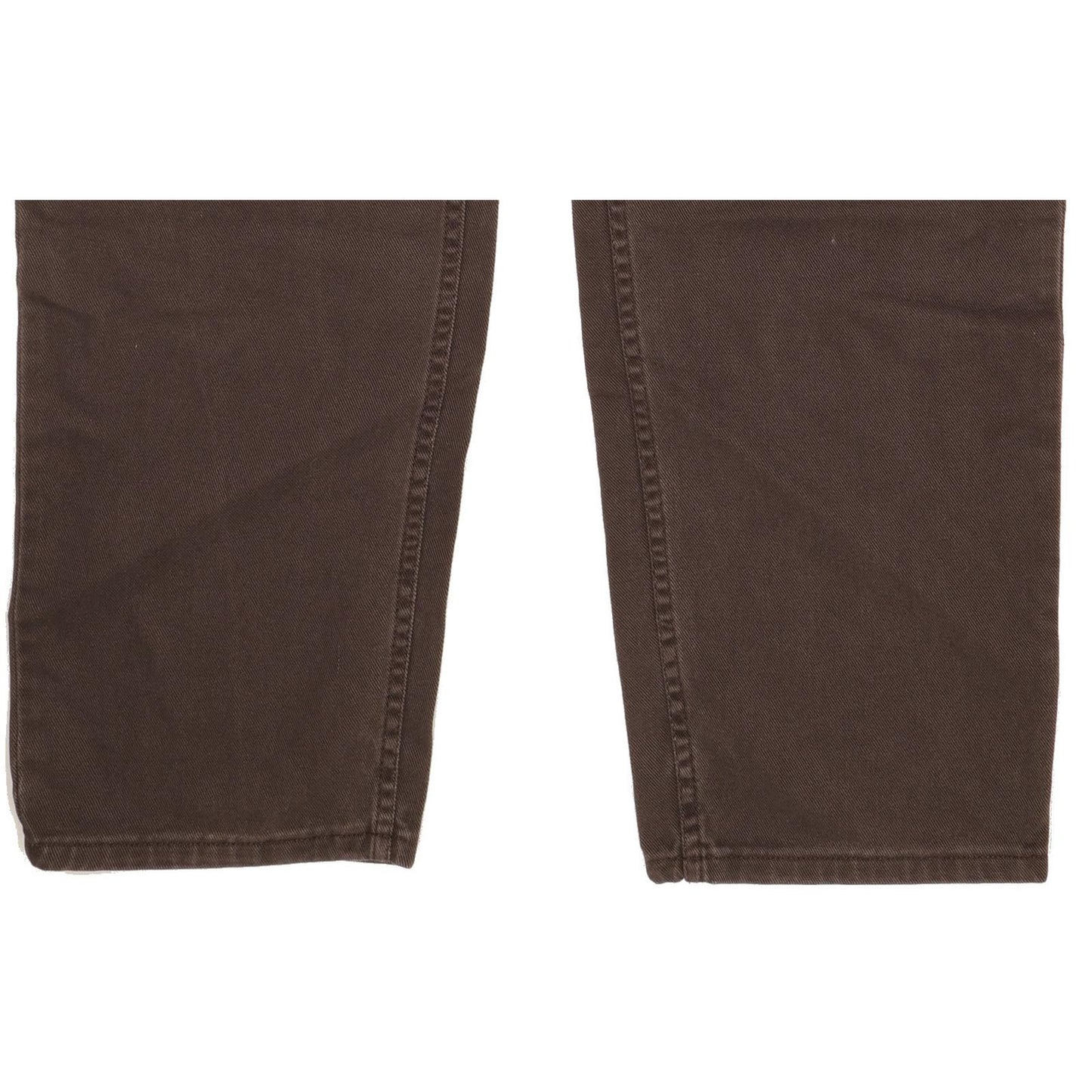 Lee Kansas Men Brown Straight Regular Jeans W38 L33