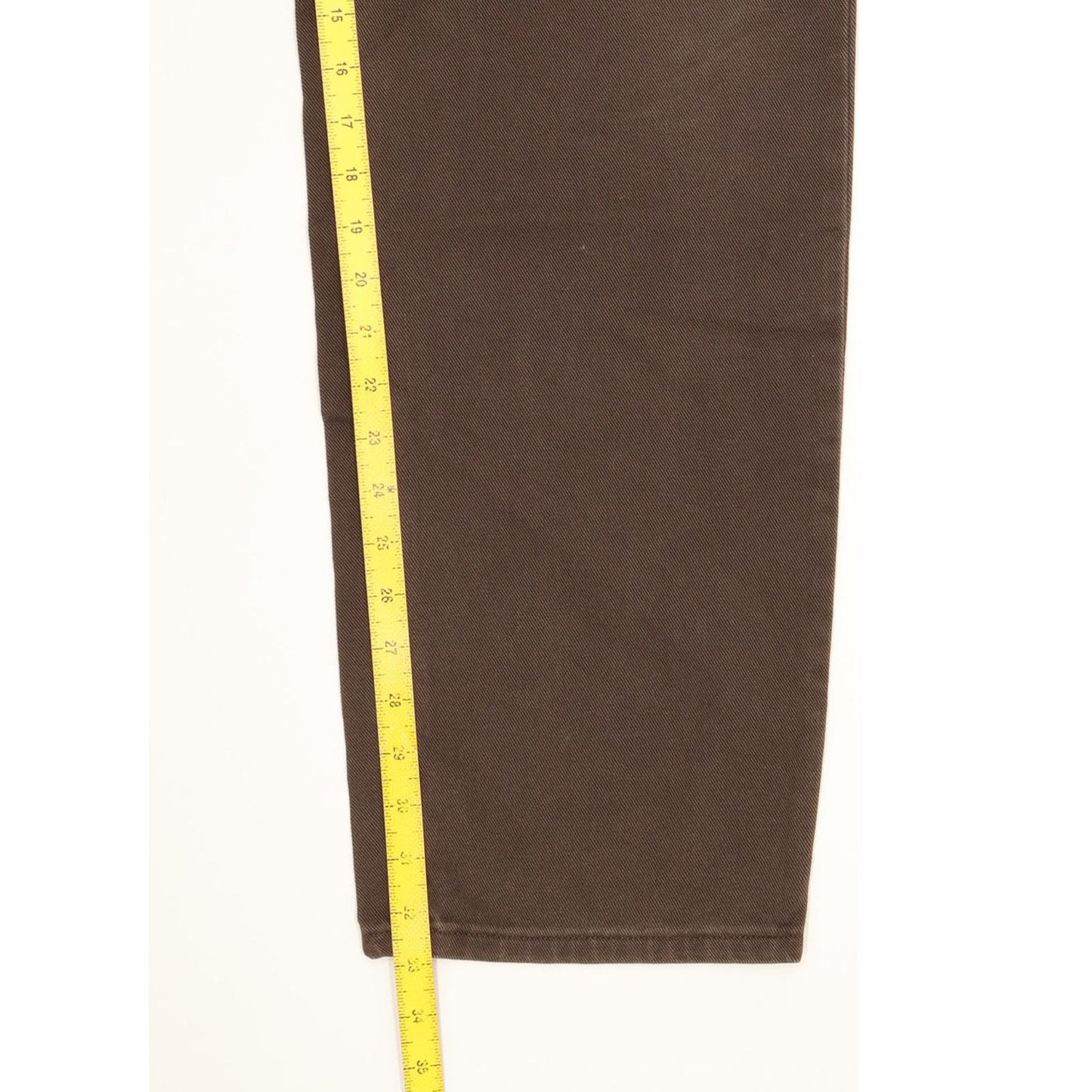 Lee Kansas Men Brown Straight Regular Jeans W38 L33