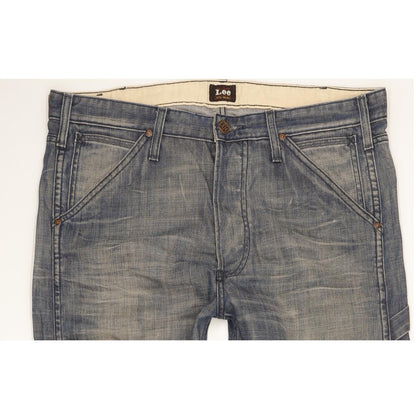 Lee Carpenter Men Blue Straight Regular Jeans W33 L32