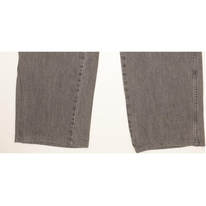 Wrangler Texas Men Grey Straight Regular Stretch Jeans W36 L32
