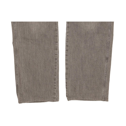 Wrangler Texas Men Grey Straight Regular Stretch Jeans W36 L32