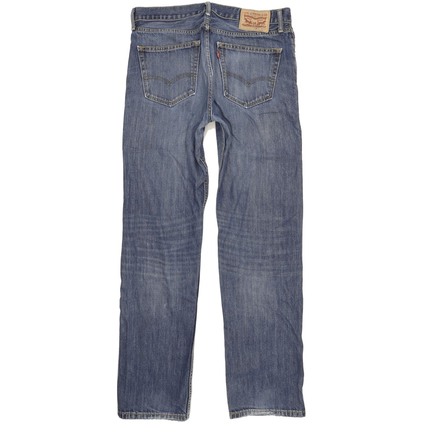 Levi's 505 Men Blue Straight Regular Jeans W34 L34