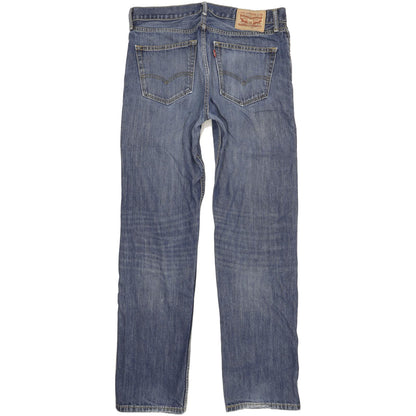 Levi's 505 Men Blue Straight Regular Jeans W34 L34