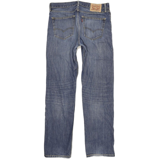 Levi's 505 Men Blue Straight Regular Jeans W34 L34