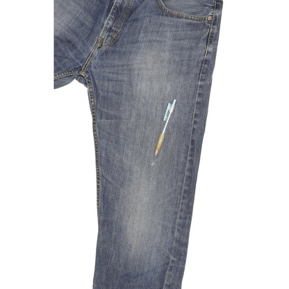 Levi's 505 Men Blue Straight Regular Jeans W34 L34