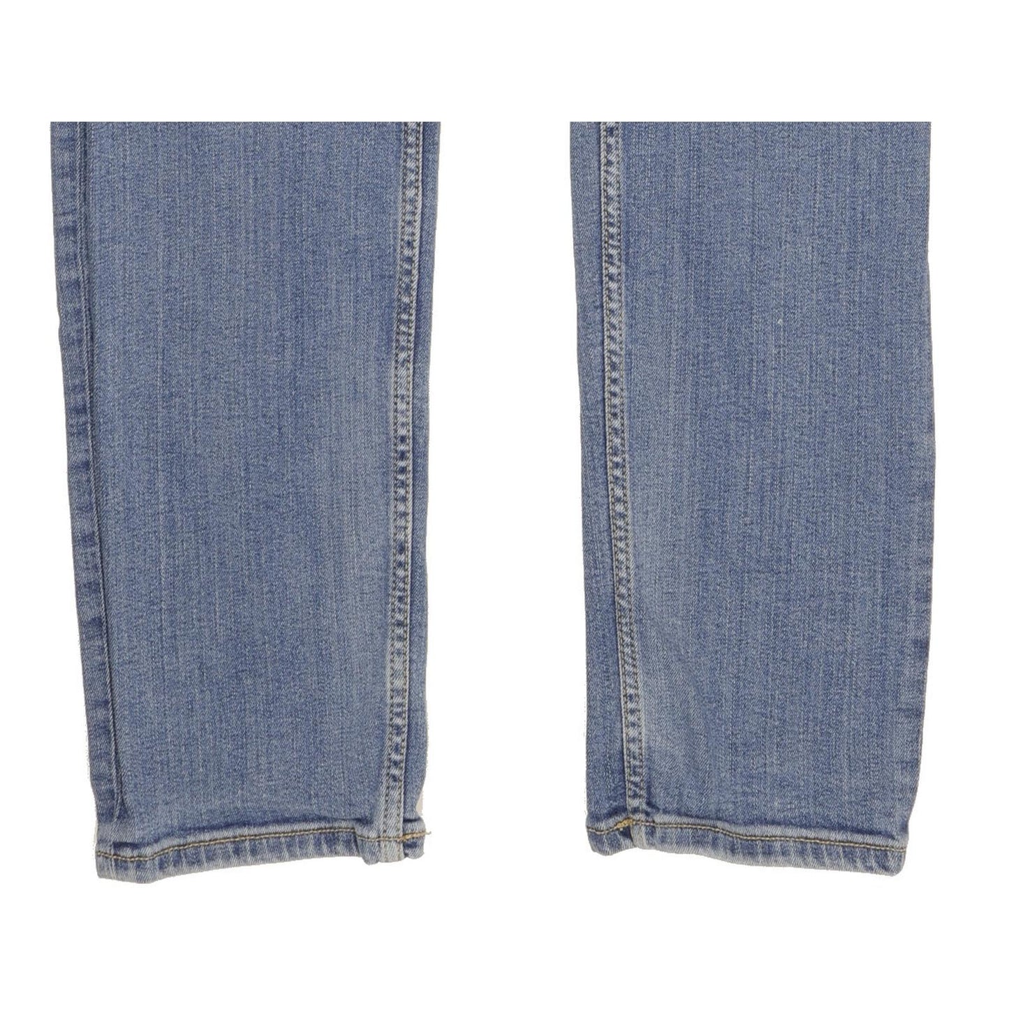 Mustang Jasmin Women Blue Straight Slim Stretch Jeans W32 L35