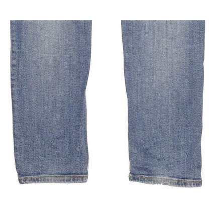 Mustang Jasmin Women Blue Straight Slim Stretch Jeans W32 L35