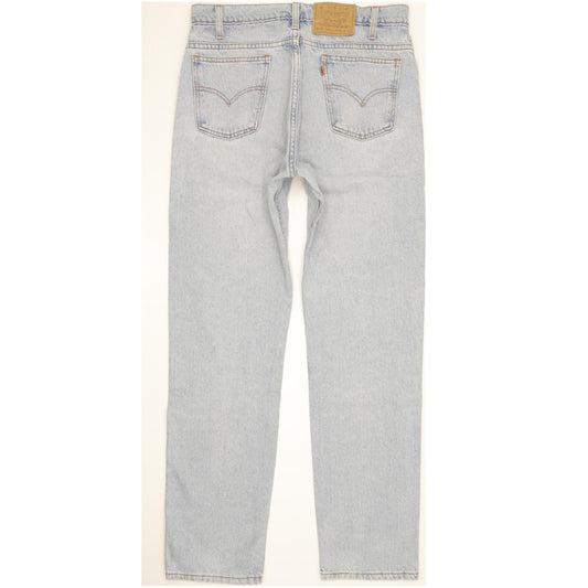 Levi's 505 Men Blue Straight Regular Jeans W33 L32