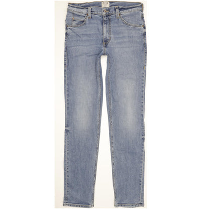 Mustang Tramper Men Blue Tapered Slim Stretch Jeans W32 L34