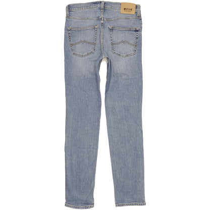 Mustang Tramper Men Blue Tapered Slim Stretch Jeans W32 L34
