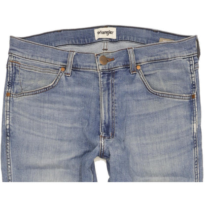 Wrangler Greensboro Men Blue Straight Regular Jeans W33 L30