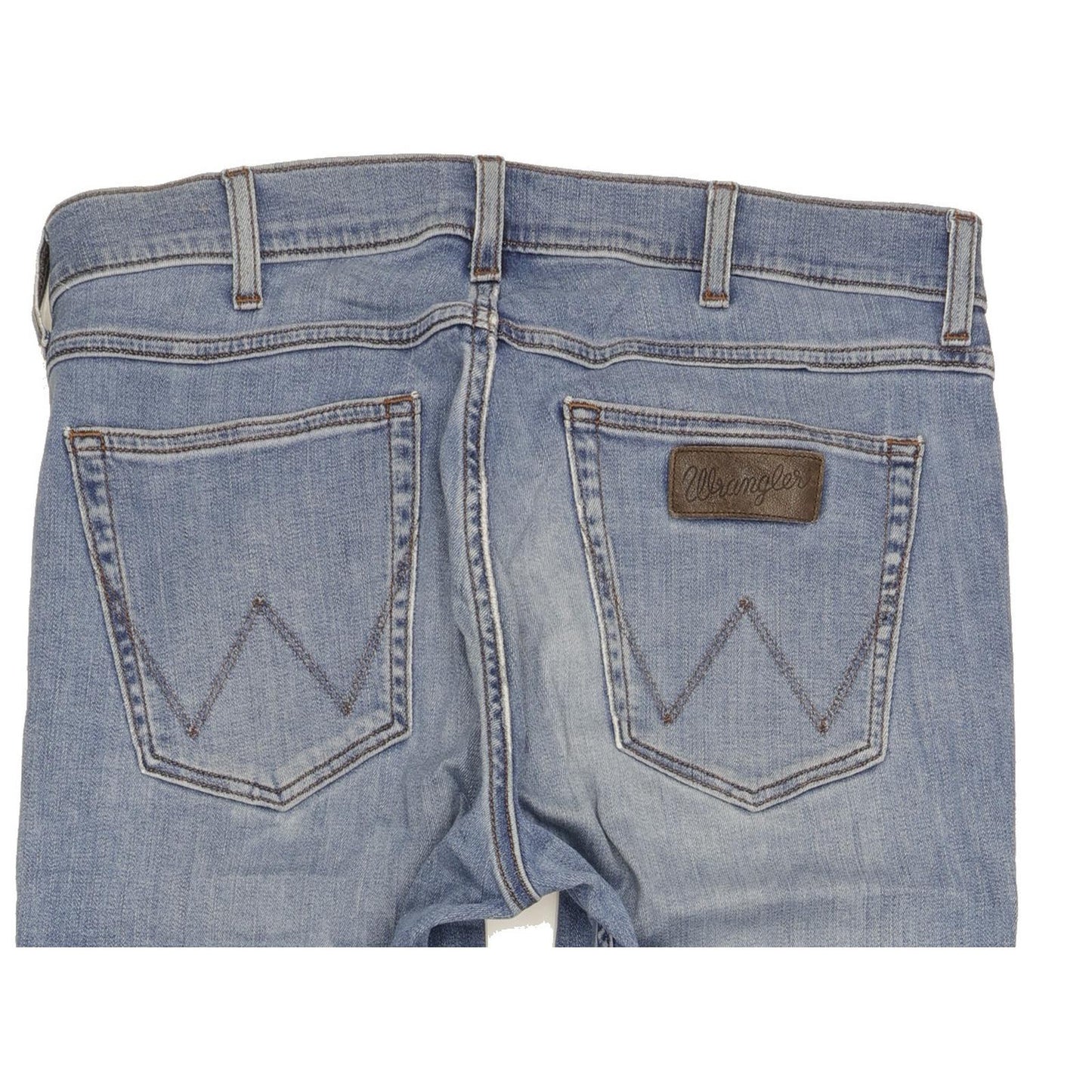 Wrangler Greensboro Men Blue Straight Regular Jeans W33 L30