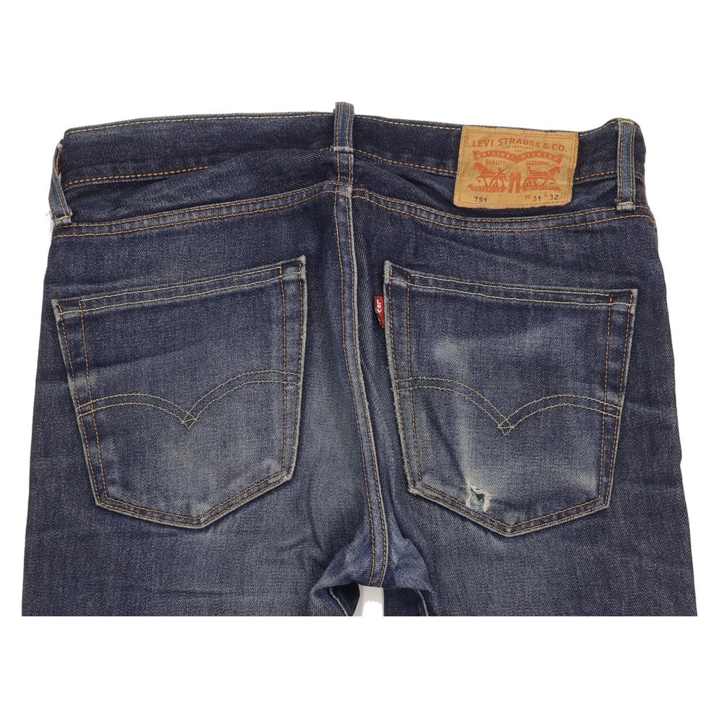Levi's 751 Men Blue Straight Regular Jeans W31 L31
