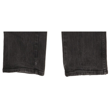 Wrangler Texas Men Black Straight Regular Stretch Jeans W33 L30