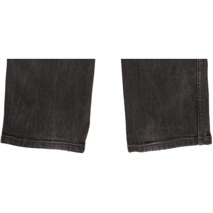 Wrangler Texas Men Black Straight Regular Stretch Jeans W33 L30