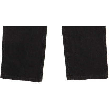 Wrangler Texas Men Black Straight Regular Stretch Jeans W33 L32