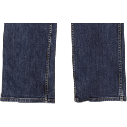 Wrangler Ace Men Blue Straight Regular Stretch Jeans W34 L33